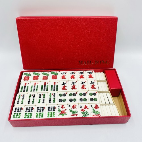 Vintage travel mahjong - vintage,