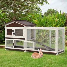 Rabbit Hutch Indoor Outdoor 2