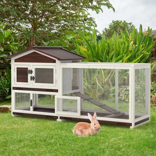 Rabbit hutch indoor outdoor - rabbit,