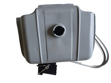 Lambretta Mid-Range primer Metal Petrol Fuel Tank + Straps + fixings + rubbers