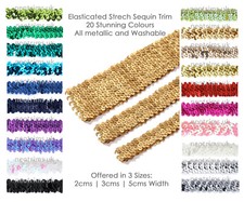 Elasticated Stretch Sequin