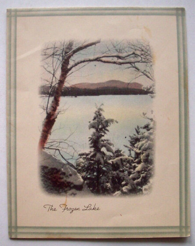 The frozen lake vintage - frozen,