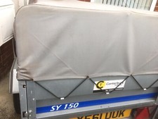 Erde Sy150 2017 5’x3’ Camping Trailer + High Frame And Cover