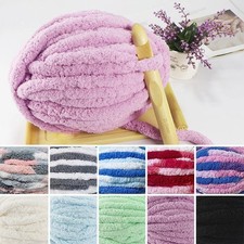 Thick Chunky Chenille Yarn for