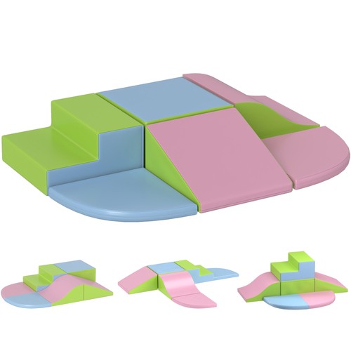 Homcom piece soft play - 6,
