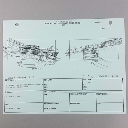 Last action hero storyboard - action,