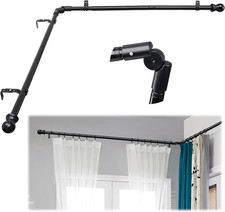 Bay Window Curtain Poles