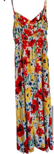 TU Sainsburys Ladies Womens Floral Maxi Dress Summer Size 10