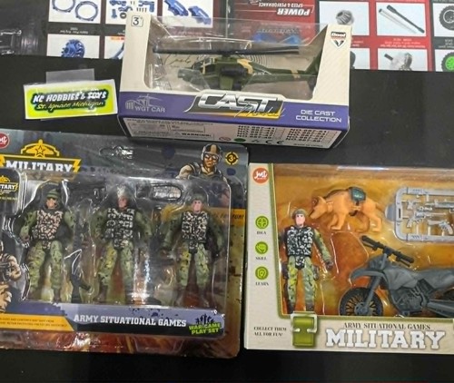 Army figurine pack inches - army, 3