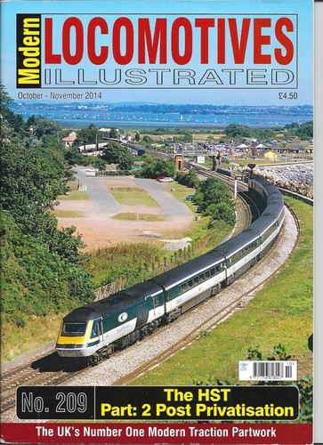 Modern locomotives illustrated - modern,