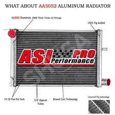 2-Row Aluminum Radiator Fit
