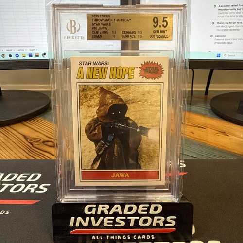 Jawa 2023 topps tbt throwback - jawa,