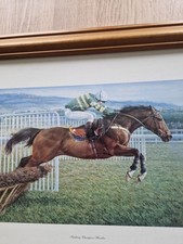 Horse Racing Framed Print Of