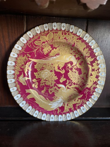 Royal crown derby dinner - derby, plate