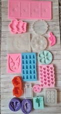 17pcs Used Molds Set For Resin And Crafts Only Large Bundle