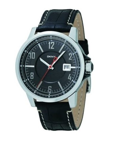 Dkny ny1328 gents black - ny1328, dial