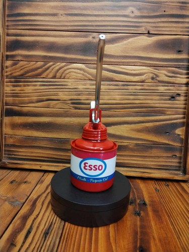 Thumb pump metal oil can - , 1/2