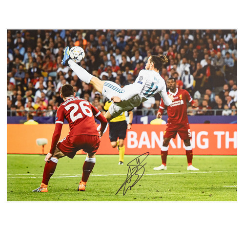 Gareth bale signed real madrid - signed,