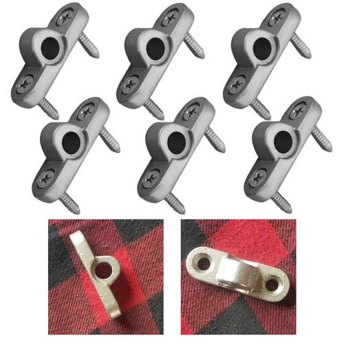 Metal awning eyelets - awning, set