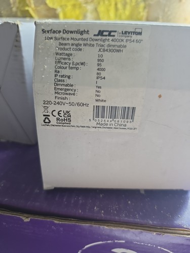 Jcc led surface downlight - led,