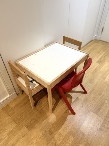 Ikea child wooden table - ikea,