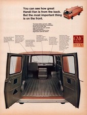 GMC Trucks Magazine Ad 1960s
