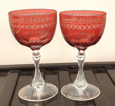 ANTIQUE CRANBERRY CUT &