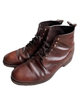 Loake Hebden Chromaxel Leather Boots UK 12 Brown