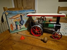 Early Mamod Te1a Traction Engine With Box 958