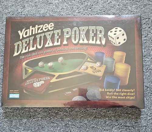 Yahtzee deluxe poker parker - poker,