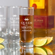 Personalised Shot Glass For