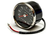 Speedometer, BSA Triumph, 1970-78, 1.25:1 ratio, Black, MPH 60-2394