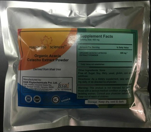 Organic acacia catechu - organic, extract