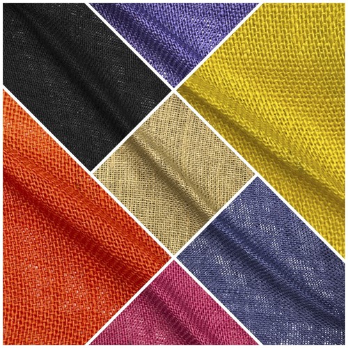 8oz colour hessian jute fabric - hessian,