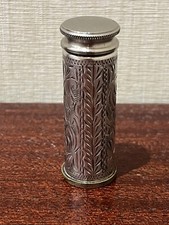 Antique Austrian art deco 900 silver lipstick holder made by Ideal