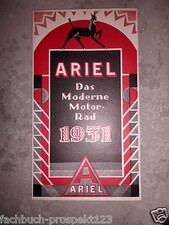 ARIEL 1931 BROCHURE LB31 VB 31