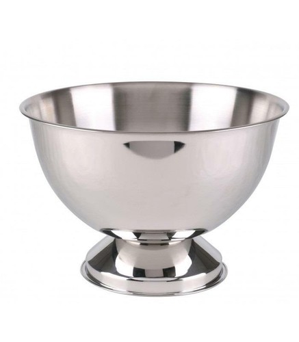 Stainless steel champagne bowl - steel,