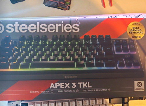 Steelseries apex tkl - 3, wired