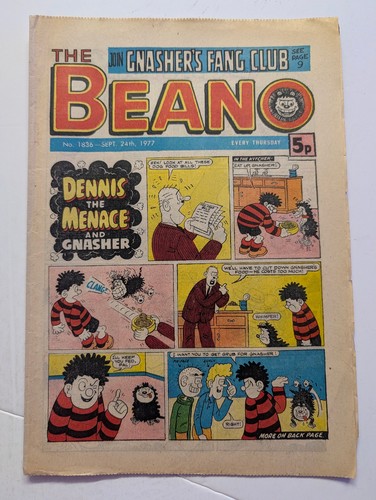 Beano comic 1836 - beano,
