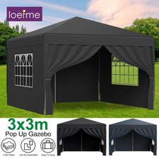3x3m/3x4m Pop-Up Gazebo Quick
