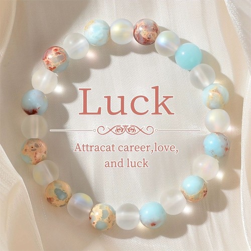 Natural stone luck bracelet - stone,