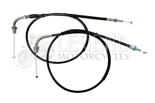 Honda cb400f throttle cables - honda,