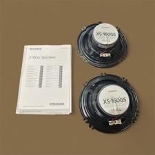Sony XS-160GS GS Series 6.5 Inch 2 Way Car Door Coaxial Speakers 40w RMS Pair