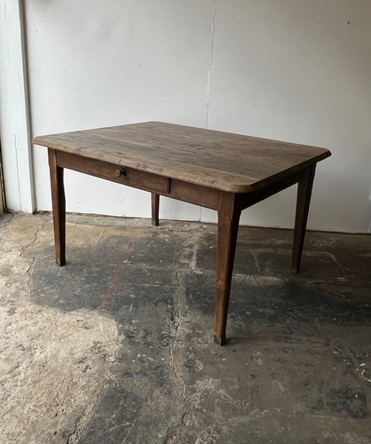 Antique oak farmhouse - antique, table