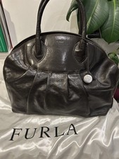 Furla - Black Leather Bag with