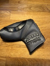 Scotty Cameron Circle T Industrial Putter Cover / Mid-Mallet / Grey & Silver