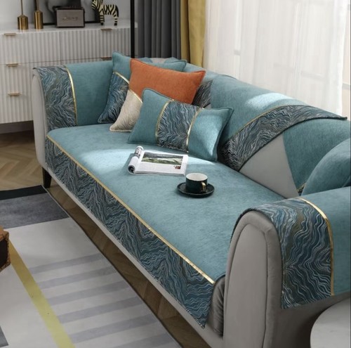 Jacquard patchwork sofa - jacquard,