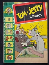 TOM & JERRY COMICS #63 in VG-