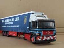 CORGI 75806 MAN CURTAINSIDE W H MALCOLM LTD BROOKFIELD 1:50 SCALE