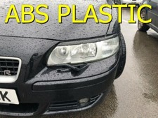 VOLVO S60,V70 2000-2009 HEADLIGHT EYELIDS EYEBROWS TRIMS ABS PLASTIC NEW TUNING